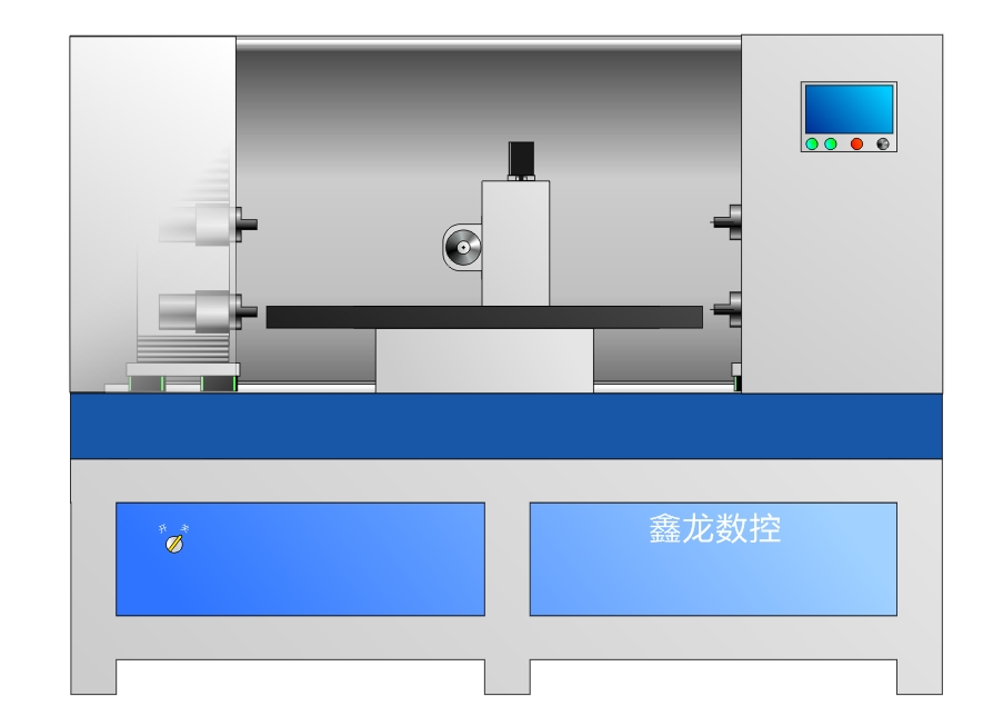 五头9轴数控精雕机 对头铣